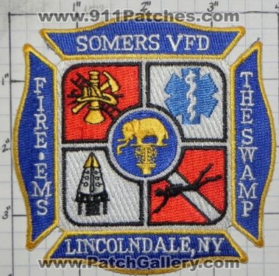 Somers Volunteer Fire Department (New York)
Thanks to swmpside for this picture.
Keywords: dept. vfd ems lincolndale ny the swamp