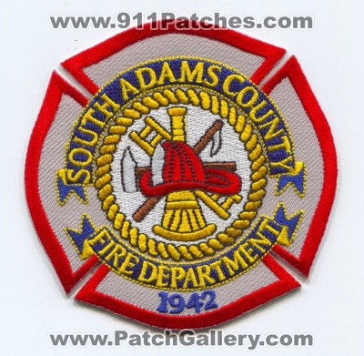 South Adams County Fire Department Patch (Colorado)
[b]Scan From: Our Collection[/b]
Keywords: co. dept. sac