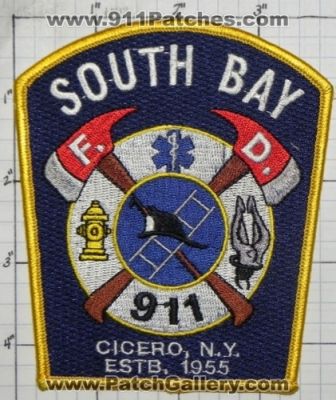 South Bay Fire Department (New York)
Thanks to swmpside for this picture.
Keywords: dept. f.d. 911 cicero n.y.