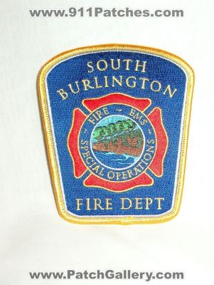 South Burlington Fire Department EMS Special Operations (Vermont)
Thanks to Walts Patches for this picture.
Keywords: dept.