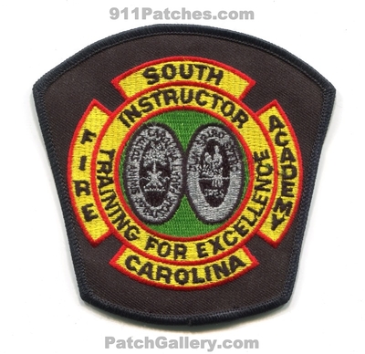 South Carolina State Fire Academy Instructor Patch (South Carolina)
Scan By: PatchGallery.com
Keywords: training for excellence