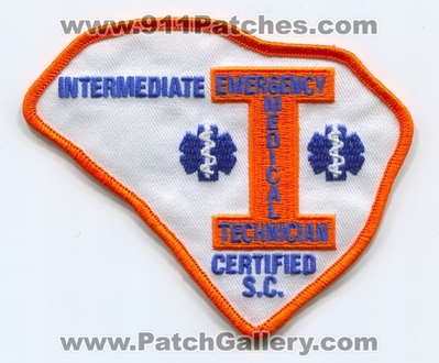 South Carolina State Certified Emergency Medical Technician EMT Intermediate EMS Patch (South Carolina)
Scan By: PatchGallery.com
Keywords: e.m.t. services e.m.s. ambulance s.c.