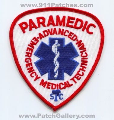 South Carolina State Advanced Emergency Medical Technician EMT Paramedic EMS Patch (South Carolina)
Scan By: PatchGallery.com
Keywords: certified licensed registered ambulance services
