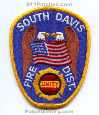 South Davis Fire District Patch (Utah)
Scan By: PatchGallery.com
Keywords: dist. department dept.