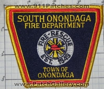 South Onondaga Fire Rescue Department (New York)
Thanks to swmpside for this picture.
Keywords: dept. town of onondaga