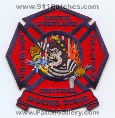 South Portland Fire Department Engine 8 Rescue 1 Patch (Maine)
Scan By: PatchGallery.com
Keywords: Dept. Company Co. Station Eng8ine Res1cue Central Doing Time