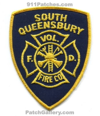 South Queensbury Volunteer Fire Department Patch (New York)
Scan By: PatchGallery.com
Keywords: vol. dept. f.d. fd company co.