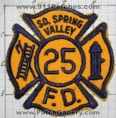 South Spring Valley Fire Department 25 (New York)
Thanks to swmpside for this picture.
Keywords: so. dept. f.d.
