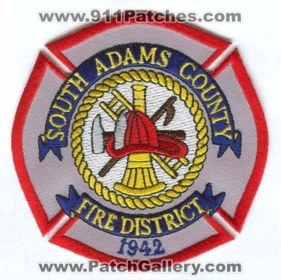 South Adams County Fire District Patch (Colorado)
[b]Scan From: Our Collection[/b]
Keywords: co. dist. department dept.