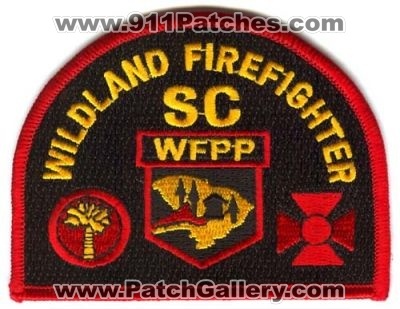 South Carolina Wildland Firefighter Patch (South Carolina)
Scan By: PatchGallery.com
Keywords: wfpp forest fire wildfire