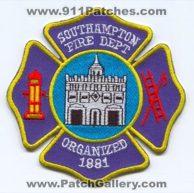 Southampton Fire Department (New York)
Scan By: PatchGallery.com
Keywords: dept.