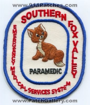Southern Fox Valley Emergency Medical Services System Paramedic (Illinois)
Scan By: PatchGallery.com
Keywords: ems ambulance