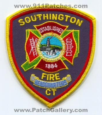 Southington Fire Department Headquarters Patch (Connecticut)
Scan By: PatchGallery.com
Keywords: dept.