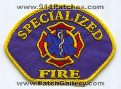Specialized Fire Department (UNKNOWN STATE)
Scan By: PatchGallery.com
Keywords: dept.