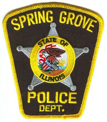 Spring Grove Police Dept (Illinois)
Scan By: PatchGallery.com
Keywords: department