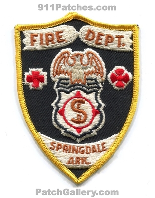 Springdale Fire Department Patch (Arkansas)
Scan By: PatchGallery.com
Keywords: dept. ark.