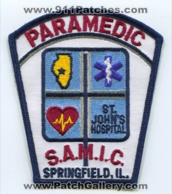 Springfield Area Mobile Intensive Care Paramedic (Illinois)
Scan By: PatchGallery.com
Keywords: s.a.m.i.c. samic il. ems saint st. john&#039;s johns hospital