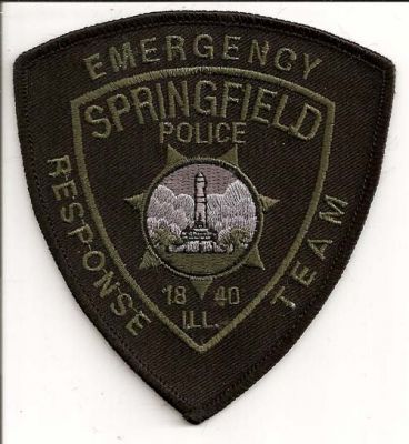 Springfield Police Emergency Response Team
Thanks to EmblemAndPatchSales.com for this scan.
Keywords: illinois ert