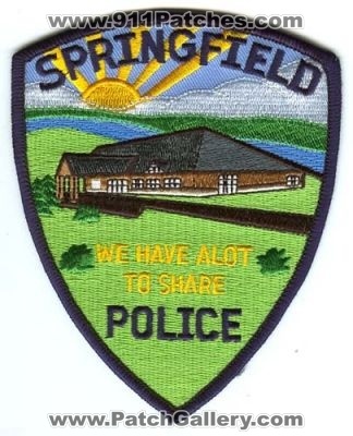 Springfield Police (Minnesota)
Scan By: PatchGallery.com
