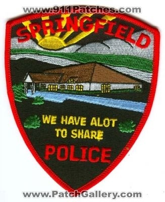 Springfield Police (Minnesota)
Scan By: PatchGallery.com

