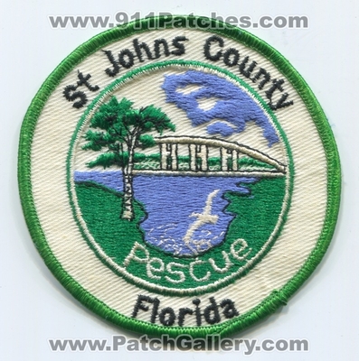 Saint Johns County Rescue Patch (Florida)
Scan By: PatchGallery.com
Keywords: st. co.
