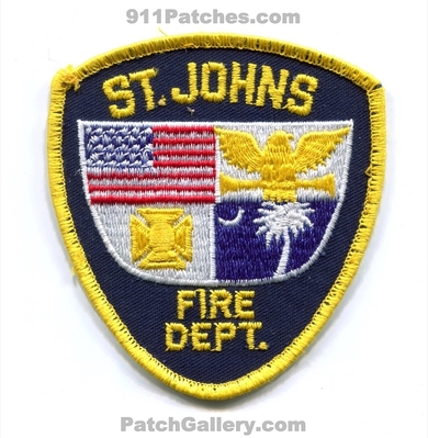 Saint Johns Fire Department Patch (South Carolina)
Scan By: PatchGallery.com
Keywords: st. dept.