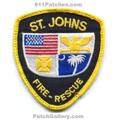 Saint Johns Fire Rescue Department Patch (South Carolina)
Scan By: PatchGallery.com
Keywords: st. dept.