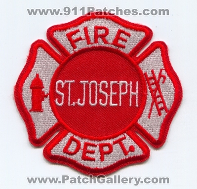 Saint Joseph Fire Department Patch (Missouri)
Scan By: PatchGallery.com
Keywords: st. dept.