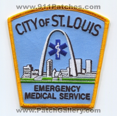Saint Louis Emergency Medical Services EMS Patch (Missouri)
Scan By: PatchGallery.com
Keywords: City of St. E.M.S. EMT Paramedic