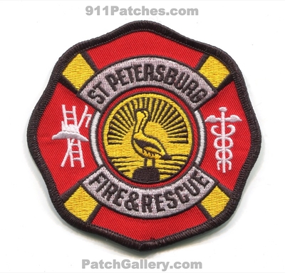 Saint Petersburg Fire and Rescue Department Patch (Florida)
Scan By: PatchGallery.com
Keywords: st. & dept.