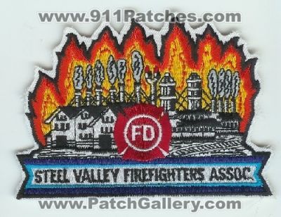 Steel Valley Fire Department FireFighters Association (Pennsylvania)
Thanks to Mark C Barilovich for this scan.
Keywords: fd dept. assoc.
