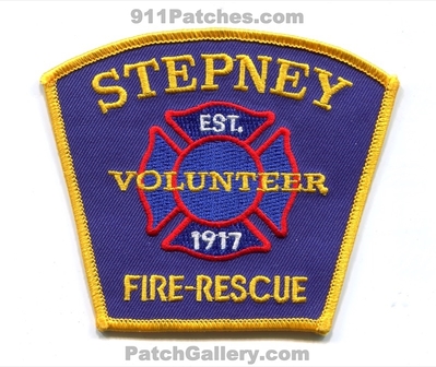 Stepney Volunteer Fire Rescue Department Patch (Connecticut)
Scan By: PatchGallery.com
Keywords: vol. dept. est. 1917