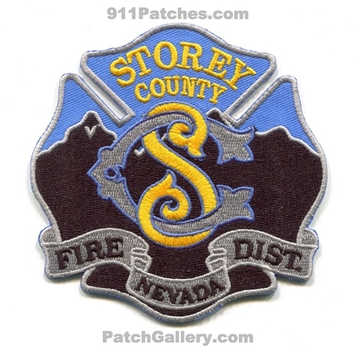 Storey County Fire District Patch (Nevada)
Scan By: PatchGallery.com
Keywords: co. dist. department dept.