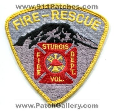 Sturgis Volunteer Fire Rescue Department (South Dakota)
Scan By: PatchGallery.com
Keywords: vol. dept.