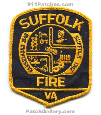 Suffolk Fire Department Patch (Virginia)
Scan By: PatchGallery.com
Keywords: dept.