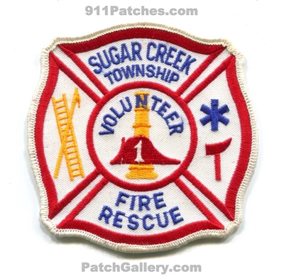 Sugar Creek Township Volunteer Fire Rescue Department 1 Patch (Ohio)
Scan By: PatchGallery.com
Keywords: twp. vol. dept.