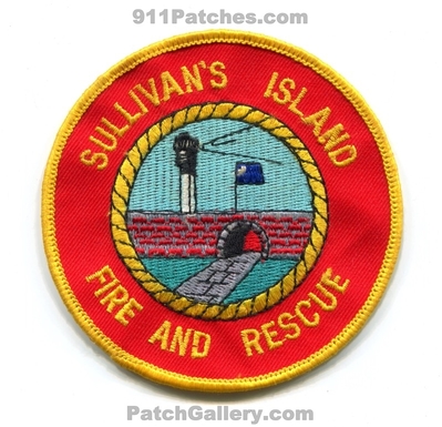 Sullivans Island Fire and Rescue Department Patch (South Carolina)
Scan By: PatchGallery.com
Keywords: dept.