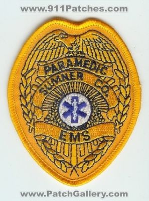 Sumner County EMS Paramedic (UNKNOWN STATE)
Thanks to Mark C Barilovich for this scan.
Keywords: co.