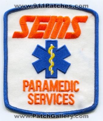 Sumner Emergency Medical Services Paramedic (Iowa)
Scan By: PatchGallery.com
Keywords: sems