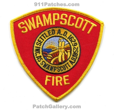 Swampscott Fire Department Patch (Massachusetts)
Scan By: PatchGallery.com
Keywords: dept.