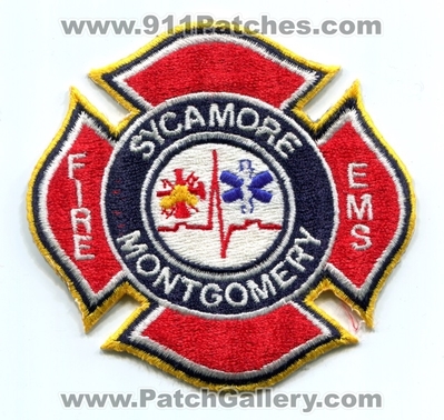 Sycamore Township Montgomery Community Fire Department Patch (Ohio)
Scan By: PatchGallery.com
Keywords: twp. comm. ems dept.
