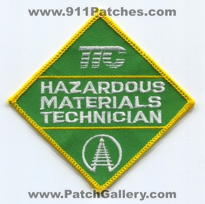 TTC Hazardous Materials Technician Patch (Colorado)
[b]Scan From: Our Collection[/b]
Keywords: transportation technology test center inc. hazmat haz-mat