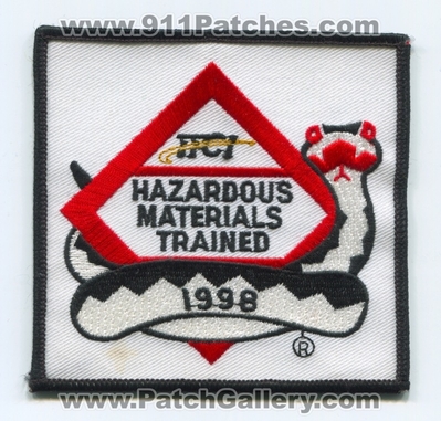TTCI Hazardous Materials Trained 1998 Patch (Colorado)
[b]Scan From: Our Collection[/b]
Keywords: transportation technology test center inc. hazmat haz-mat