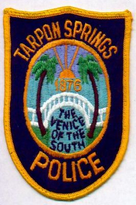 Tarpon Springs Police
Thanks to EmblemAndPatchSales.com for this scan.
Keywords: florida