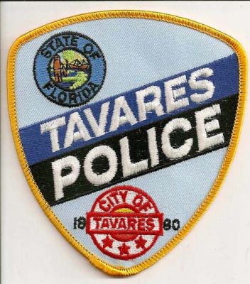 Tavares Police
Thanks to EmblemAndPatchSales.com for this scan.
Keywords: florida city of