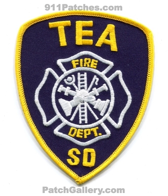 Tea Fire Department Patch (South Dakota)
Scan By: PatchGallery.com
Keywords: dept. sd