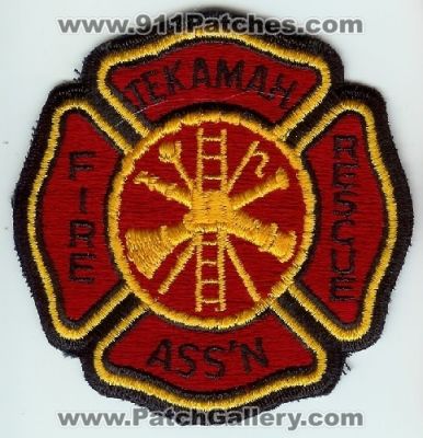 Tekamah Fire Rescue Association (Nebraska)
Thanks to Mark C Barilovich for this scan.
Keywords: ass'n assn