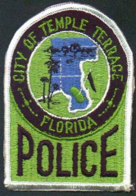 Temple Terrace Police
Thanks to EmblemAndPatchSales.com for this scan.
Keywords: florida city of