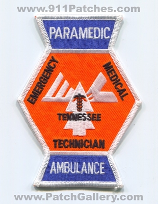 Tennessee State Emergency Medical Technician EMT Paramedic Ambulance EMS Patch (Tennessee)
Scan By: PatchGallery.com
Keywords: Certified Licensed Registered E.M.T. Services E.M.S.