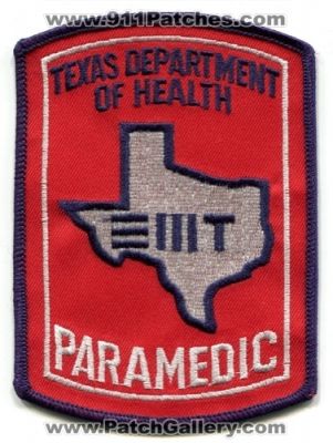 Texas Department of Health EMT Paramedic (Texas)
Scan By: PatchGallery.com
Keywords: ems dept.